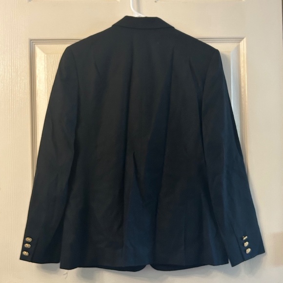 Pendleton, Size 10P Black Wool Blazer - Picture 2 of 6
